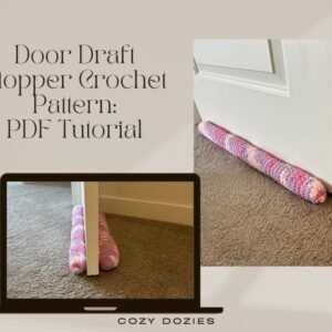 Crochet Door Draft Stopper Pattern